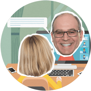 Online teaching 600x600