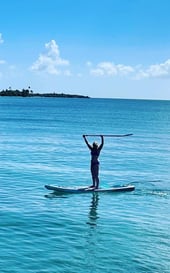 Toni paddle boarding 3
