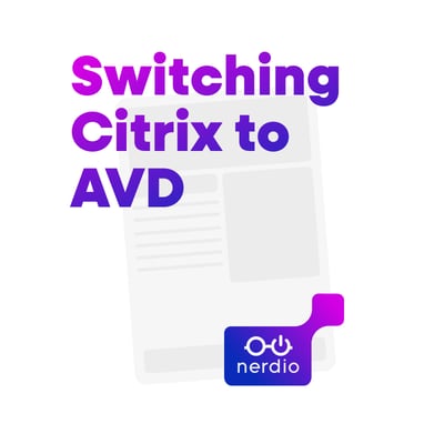 Switching Citrix to AVD